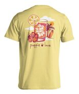 Puppie Love T-Shirt, Tropical Drink Design, Puppie Ice, Palm trees - $22.76+