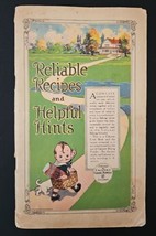 Antique 1918 Calumet Baking Powder Reliable Recipes And Helpful Hints Book - $24.74