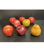 Artificial Fake Fruit Medley 8 Pieces Of Faux Fruit Very Lifelike Plasti... - $13.34