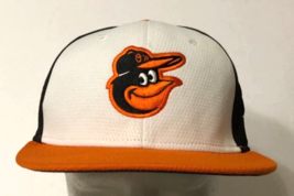 $12.99 Baltimore Orioles MLB OC Sports White Black Orange Hat Cap One Size New - £13.54 GBP