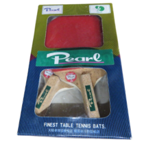 Vintage Pearl Table Tennis Paddles Ping Pong One Sided NOS - $366.81 MXN