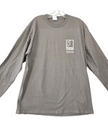 Goodwill Industries Gray Heather Long Sleeves Tee Logo Classic Crew Mens... - $6.30