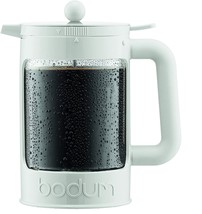 Bodum BEAN Cold Brew Coffee Maker, 51 Oz, Bright White - $9.89