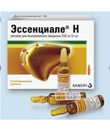 Essentiale H 250mg Liver Support  5 ampoules of 5 ml each - £158.38 GBP+