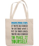 Make Your Mark Design Mom Pro Tip Reusable Tote Bag &amp; Kitchen Stuff Gift... - £16.98 GBP