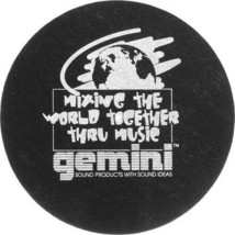 Gemini - MAT-2BWNH - Black Professional Felt Turntable Slipmat - Pack of 2 - £11.92 GBP