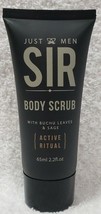 SIR Just Men ACTIVE RITUAL Body Scrub Gel Buchu Leaves Sage 2.2 oz/65mL ... - $274.20 MXN