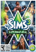 The Sims 3 Supernatural Expansion Pack Video Game for PC &amp; MAC Computer Magical - £10.54 GBP