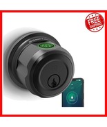 Fingerprint Smart Deadbolt Lock - Keyless Entry Bluetooth Control for Fr... - $1,468.26 MXN