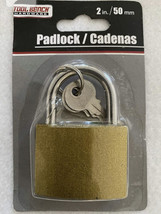 Tool Bench Hardware Padlock/Cadenas:2in/50mm - £9.24 GBP
