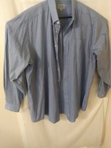 Men's  L.L. Bean Long Sleeve Striped Shirt 17 1/2 - 37 ... - £11.61 GBP