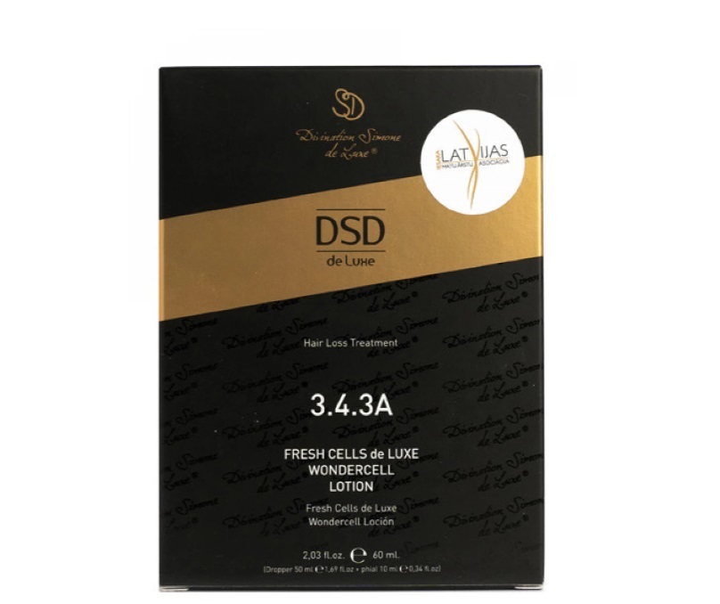 3.4.3.A DSD De Luxe Fresh Cell Wondercell lotion to stimulate hair growth, 60 ml
