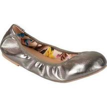 Journee Collection Womens Lindy Flat,Size 10M/Pewter - £35.85 GBP
