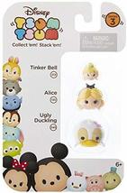 Disney Tsum Tsum Series 3 Tinker Bell, Alice &amp; Ugly Duckling 1&quot; Minifigure - £7.98 GBP