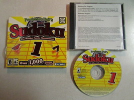 Professor Fuji&#39;s Sudoku Pc CD-ROM Over 1000 Intense Puzzles Encore / Greenstreet - £3.08 GBP