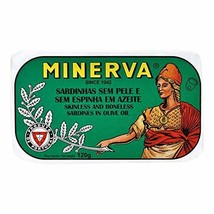 Minerva - Gourmet Canned Skinless and boneless Sardines in olive oil - 4.23oz /  - $43.76