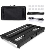 Luvay Guitar Pedal Board - Extra Large (22&quot; x 12.6&quot;) with Bag, 7LB Pedal... - £53.24 GBP