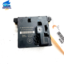 2006 – 2009 MERCEDES-BENZ E350 W211 Door Control Module Driver Rear Left Oem✔... - £39.71 GBP