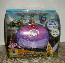 Tinker Bell Fairies Pixie Hollow Disney Clickable S Fairy Charm Starter Set New - £24.65 GBP