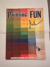 How to Begin Painting for Fun by Estelle Fedelle Vintage Art Book 81 Drawing SC - £9.66 GBP