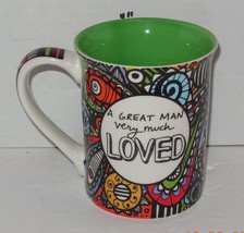 &quot;It&#39;s Grand To Be PAPA&quot; Coffee Mug Cup Ceramic Our Name is Mud Lorrie Ve... - £11.65 GBP