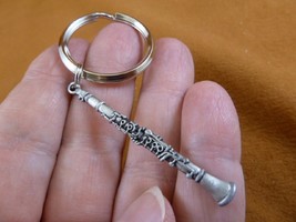 (M-211-BB) Buffet CLARINET Pewter jewelry KEY CHAIN  keychain clarinets ... - £16.96 GBP