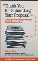 THANK YOU FOR SUBMITTING YOUR PROPOSAL: A FOUNDATION By Martin Teitel NM... - £8.42 GBP