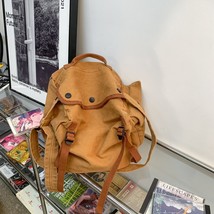 Crossbody Bag Women&#39;s New Japanese Harajuku Canvas Bag Korean Style Student Retr - £32.39 GBP