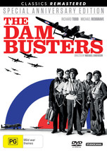 The Dam Busters DVD | Richard Todd, Michael Redgrave | Region 4 - £8.94 GBP