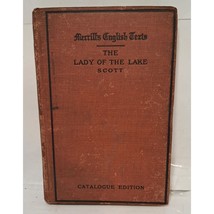 Merrill&#39;s English Texts The Lady of the Lake Catalogue Edition Scott 1912 - £11.81 GBP