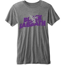 Black Sabbath Logo &amp; Daemon Official Tee T-Shirt Mens Unisex - $36.48