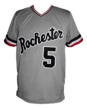 Cal Ripken Rochester Red Wings Baseball Jersey Grey Any Size image 4