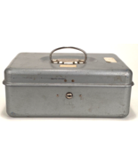 Vintage UNION STEEL CHEST Corporation Leroy, NY CASHBOX Made In USA No Key - €28,43 EUR