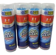 4 X Oxi Clean Max Force Laundry Stain Remover Gel Stick 5 In 1  Nubs - 6... - $28.00