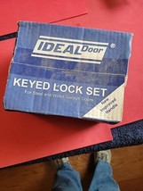 Ideal Door Keyed Lock Set For Steel and Wood Garage Doors up to 20 Feet ... - £26.27 GBP