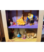 Disney Beauty and the Beast Figurine Playset NEW - $836.94 MXN
