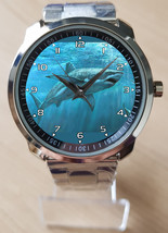 Shark deep waters Unique Unisex Beautiful Wrist Watch Sporty - £27.97 GBP