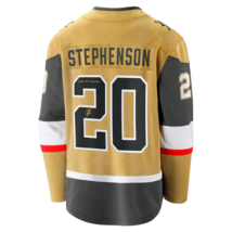 Chandler Stephenson Signed Vegas Golden Knights Gold Jersey Inscribed Champs IGM - £267.52 GBP