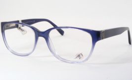 Tao By Top Look 9953 2 Blue Gradient Clear Eyeglasses Glasses Frame 53-17-135mm - £71.61 GBP