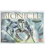 LEGO Bionicle Visorak Suukorak 8747 instruction Booklet Manual ONLY - $5.34