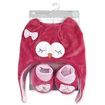Cribmates Petite L&#39;Amour for Baby HAT &amp; Bootie Set, Pink, One Size - £6.27 GBP