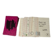 Game Parts Pieces Saved by the Bell 1992 Pressman 36 Pink Notes Cards Only - £3.12 GBP