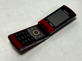 Samsung FlipShot SCH-U900 Verizon Red Ultra Rare Phone Cell Phone Camera... - £15.59 GBP