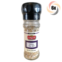 6x Grinders Loretta Onion Sea Salt Seasoning | 2.29oz | Fast Shipping! - £17.56 GBP