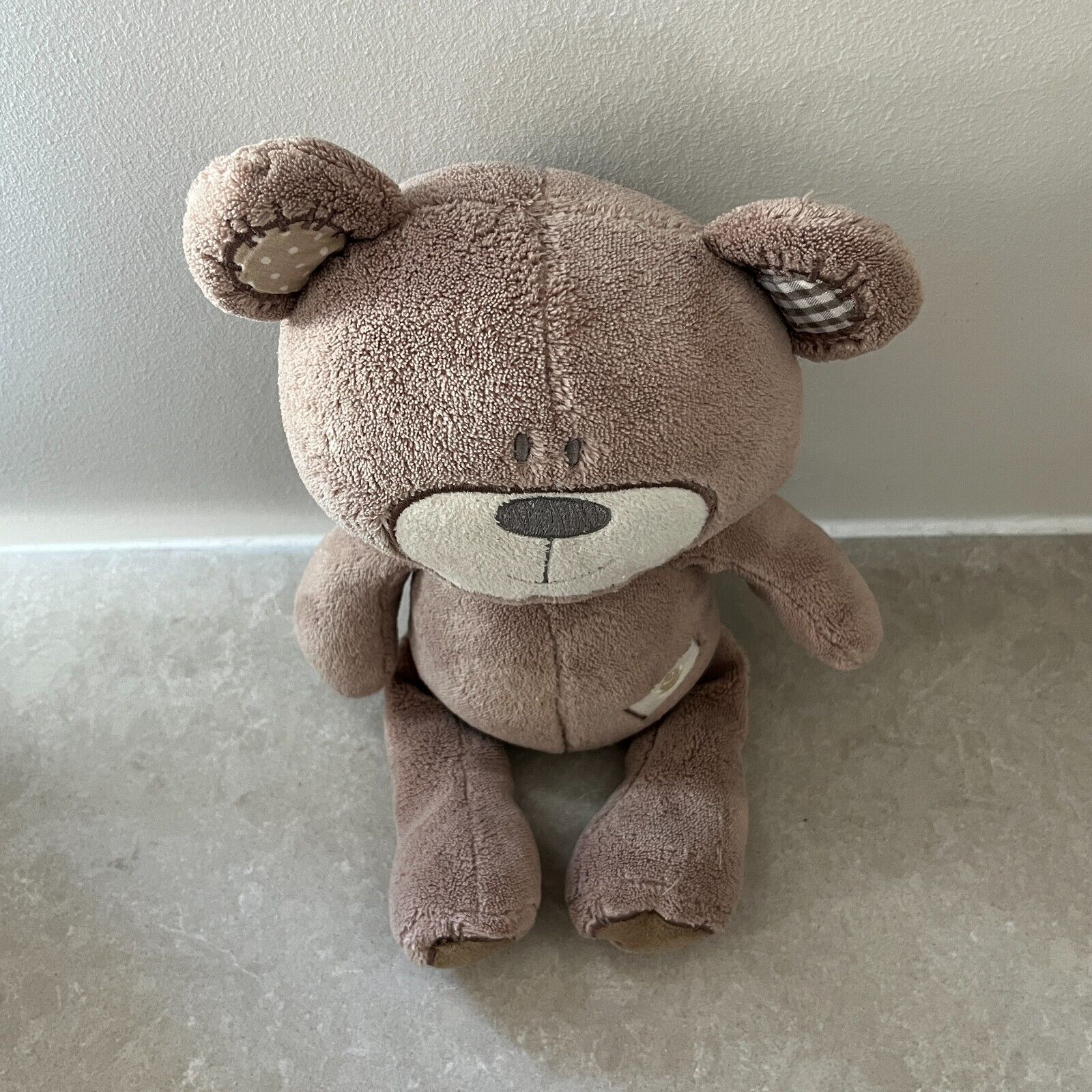Babies R US Geoffrey Koala Bear Plush Embroidered Soft Stuffed Baby Lovey RARE Item image 3