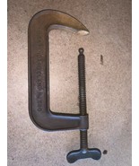 Vintage Batwing Cincinnati Tool Co. No.540 C-Clamp: 6 Inch Gap - $13.00