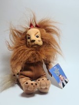 Wizard of Oz Cowardly Lion Plush Beanie Doll Warner Bros. Collectible  w/Tag VTG - $28.03