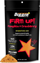 Diggin’ Your Dog Firm up Pumpkin for Dogs &amp; Cats with Cranberry, 100% Made in US - £18.73 GBP