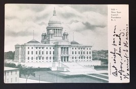 Providence Rhode Island New State Capitol Building, undivided back - $4.00