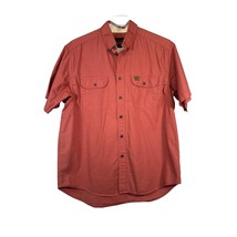Wrangler Riggs Workwear Men&#39;s XL Button-Up Shirt 100% Cotton - £17.16 GBP